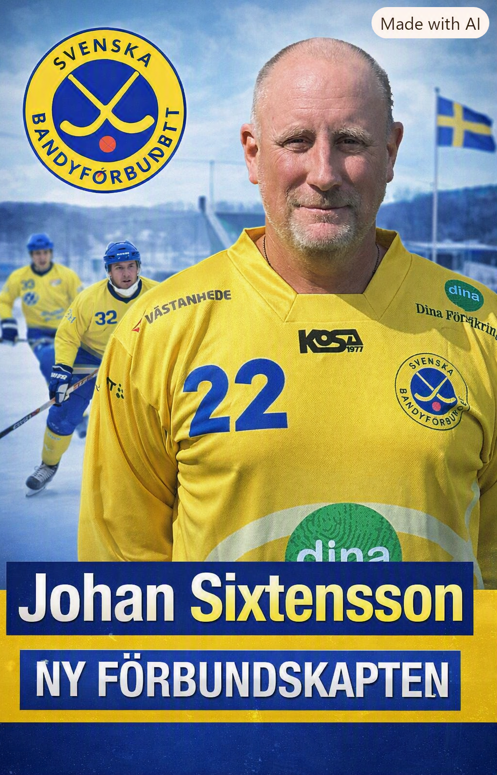 Johan Sixtensson Ny Förbundskapten för Svenska Landslaget.